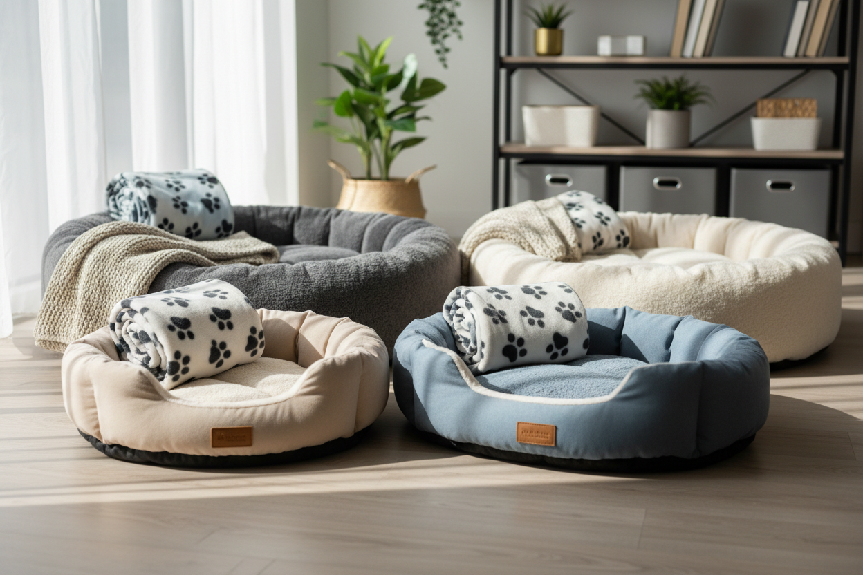 Dog Beds, Blankets and more