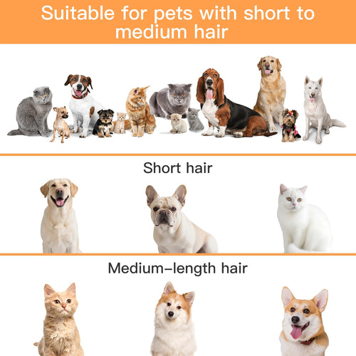 AIRROBO Dog Grooming Vacuum Kit,12000Pa Strong Pet Vacuum for Shedding,Grooming Hai,Quiet,PG100,2L Large Capacity