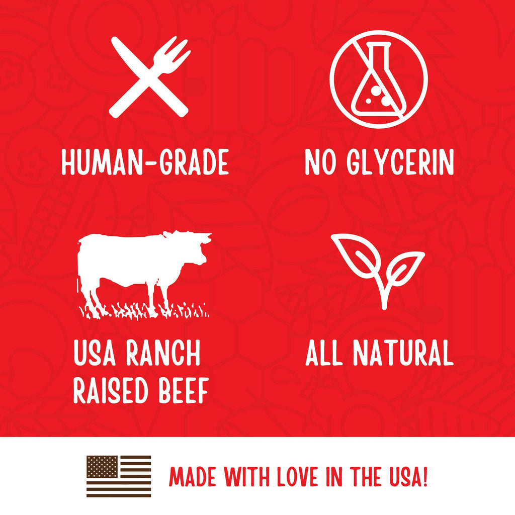 Full Moon All Natural Essentials Beef Jerky Tenders Free Range Human Grade 24 oz