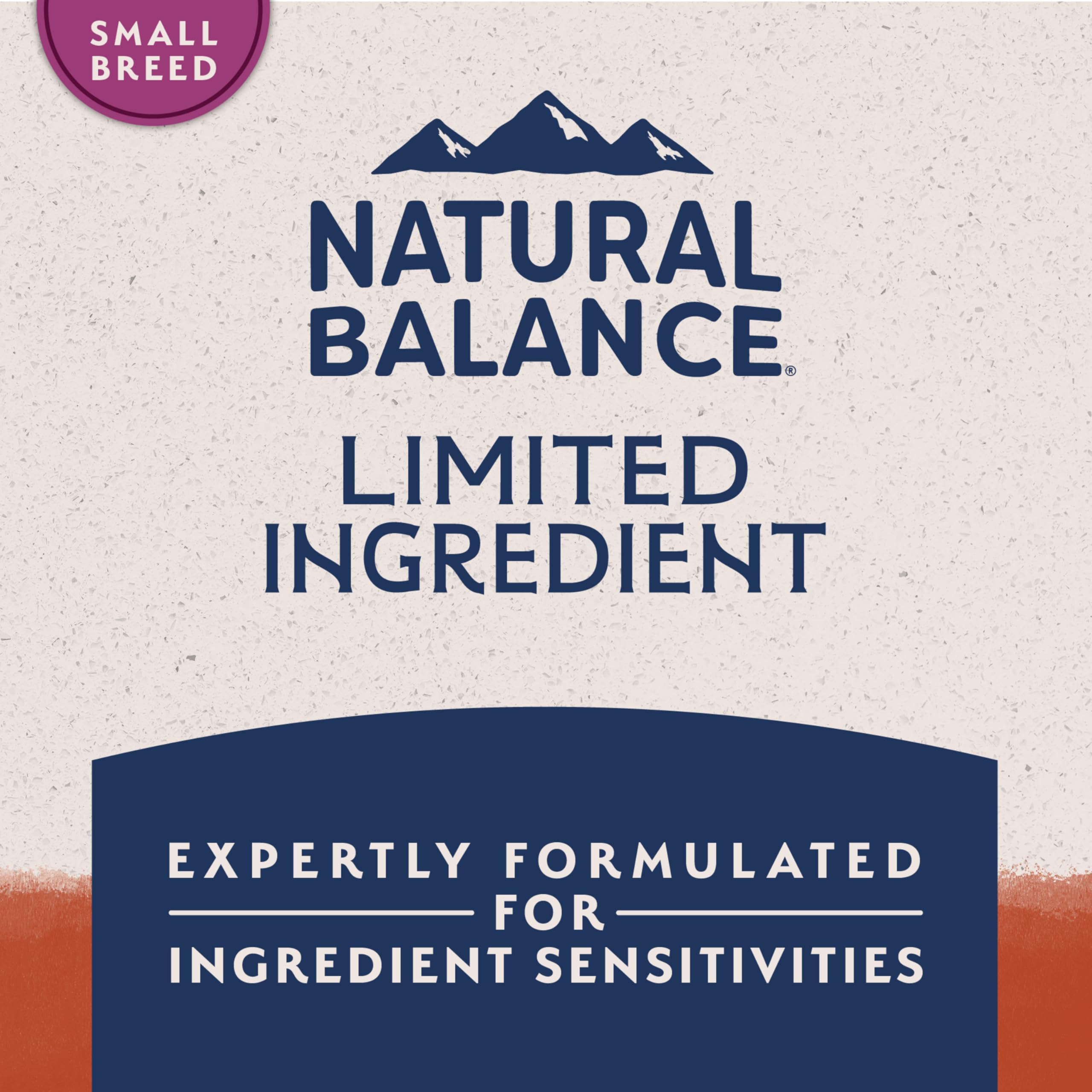 Natural Balance Limited Ingredient Small Breed Adult Grain-Free Dry Dog Food, Salmon & Sweet Potato Recipe, 4 Pound (Pack of 1)