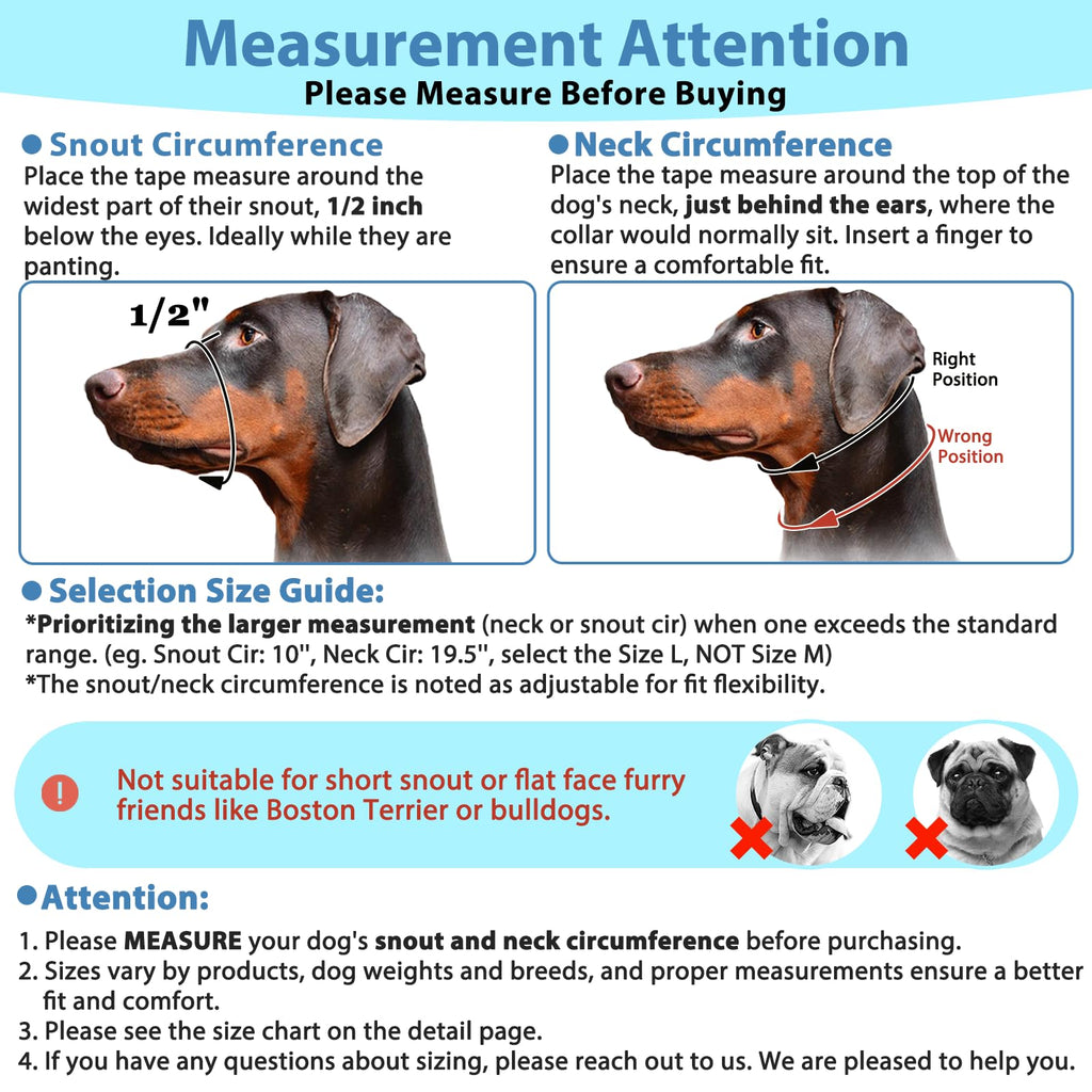 BARKLESS Soft Dog Head Collar, Patented Padded No Pull Head Halter, Training Nose Leash with Safety Link for Medium Large Dogs, Adjustable Muzzle Leash, Easy Control for Walking(Black, M)