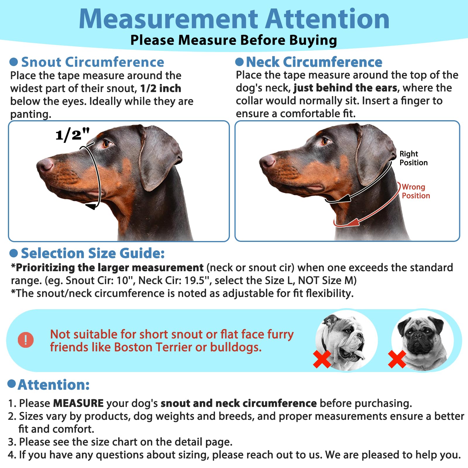 BARKLESS Soft Dog Head Collar, Patented Padded No Pull Head Halter, Training Nose Leash with Safety Link for Medium Large Dogs, Adjustable Muzzle Leash, Easy Control for Walking(Black, M)