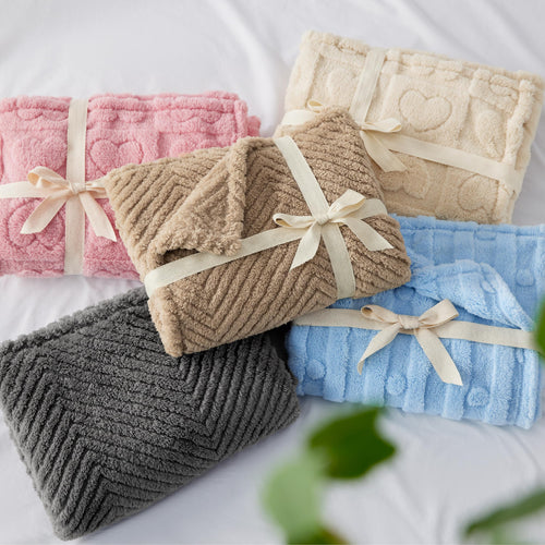 Bedsure Dog Blankets for Small Dogs Washable - Fluffy Fuzzy Cat Puppy Blanket with Premium 300GSM Coral Fleece Soft for Pet Kitten Doggy, White, 25x35IN