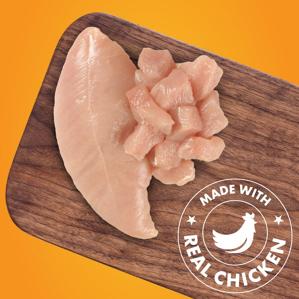 Pur Luv Chicken Jerky Dog Treats, Made with 100% Real Chicken Breast, 16 Ounces, Healthy, Easily Digestible, Long-Lasting, High Protein, Satisfies Dog's Urge to Chew